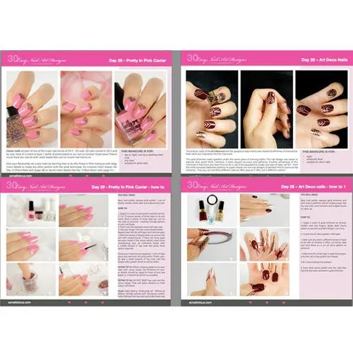 30 Easy Nail Designs & Tutorials E-Book