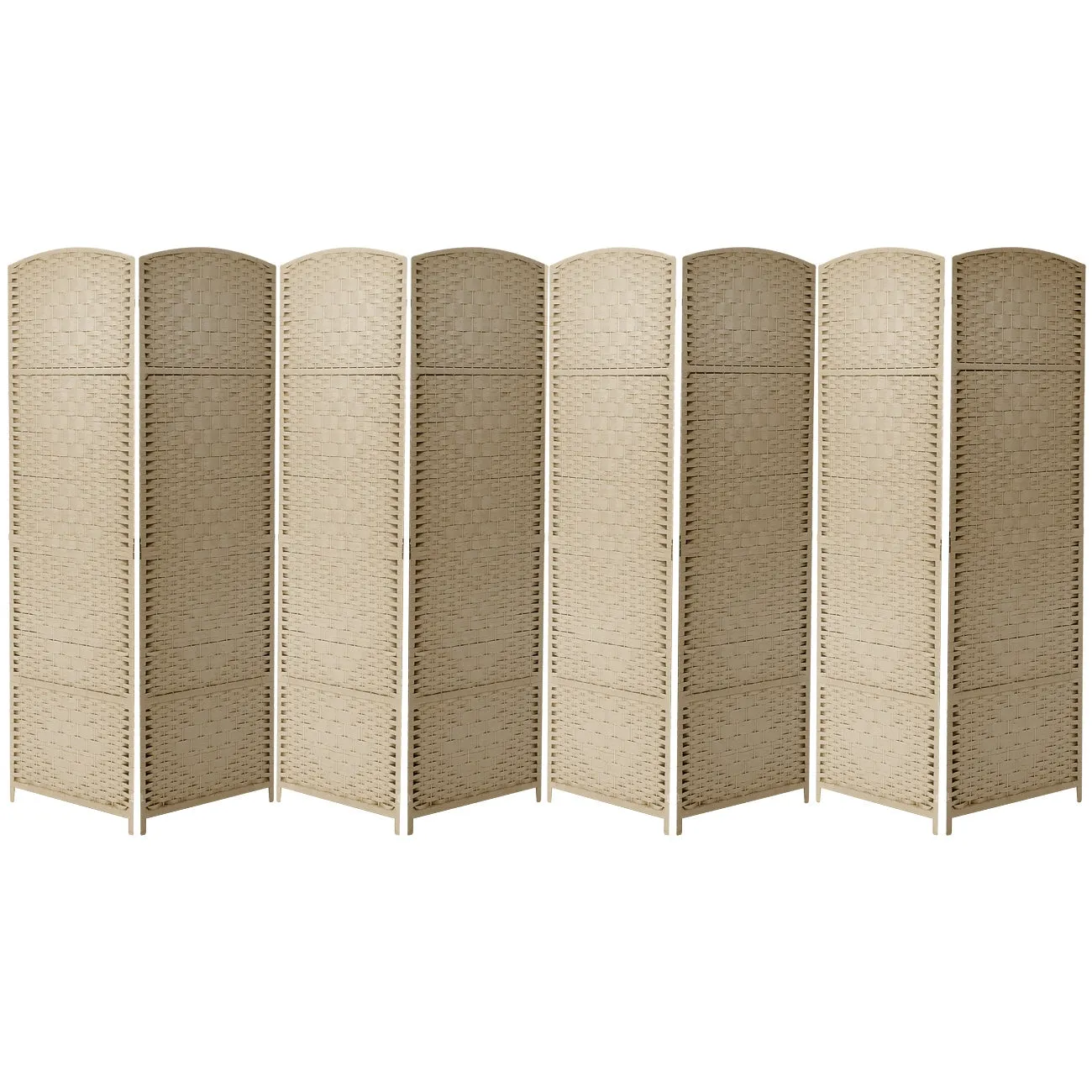 8 Panel Room Divider (Double Hinged)