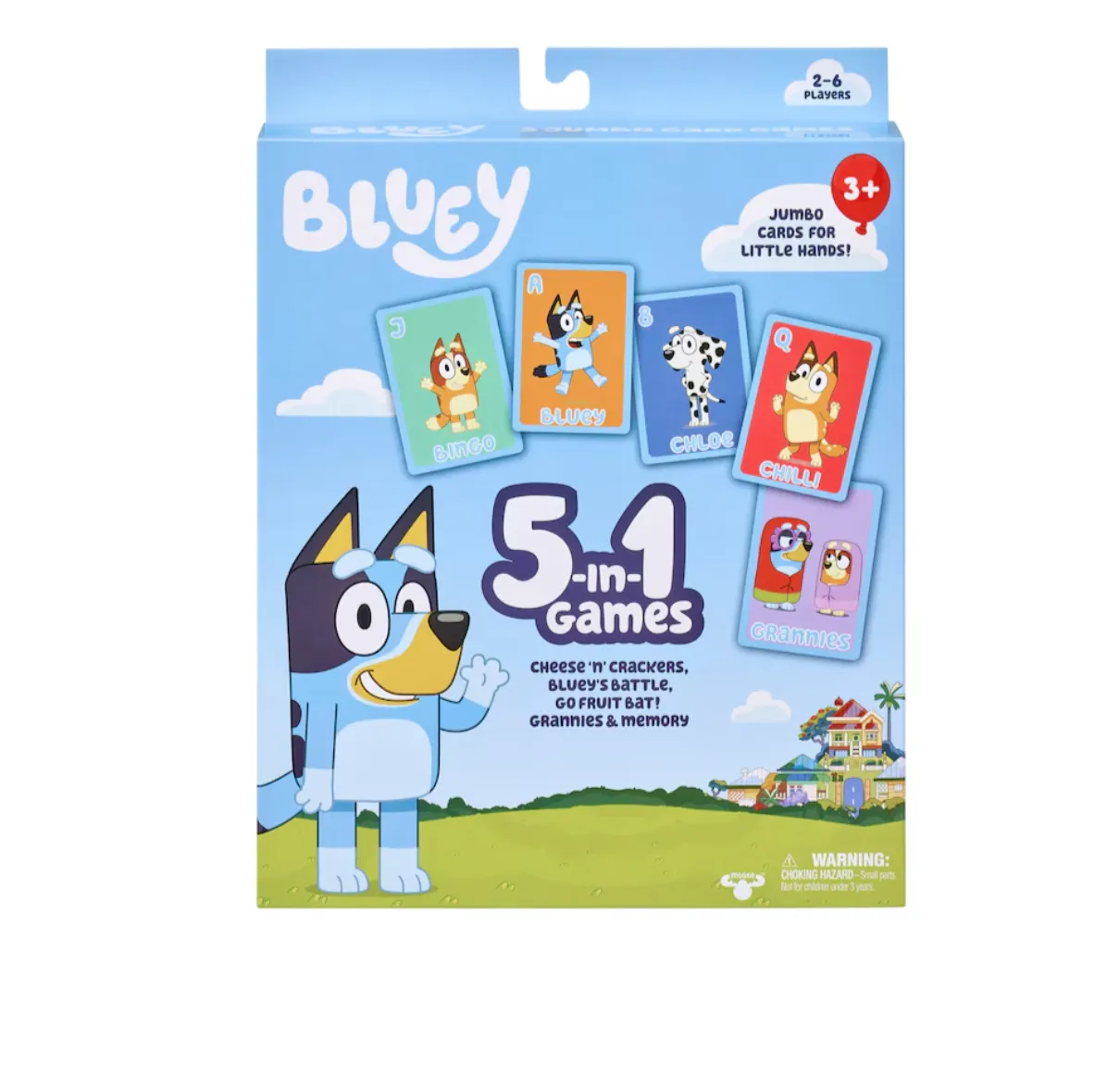 Bluey 5-in-1 Card Game