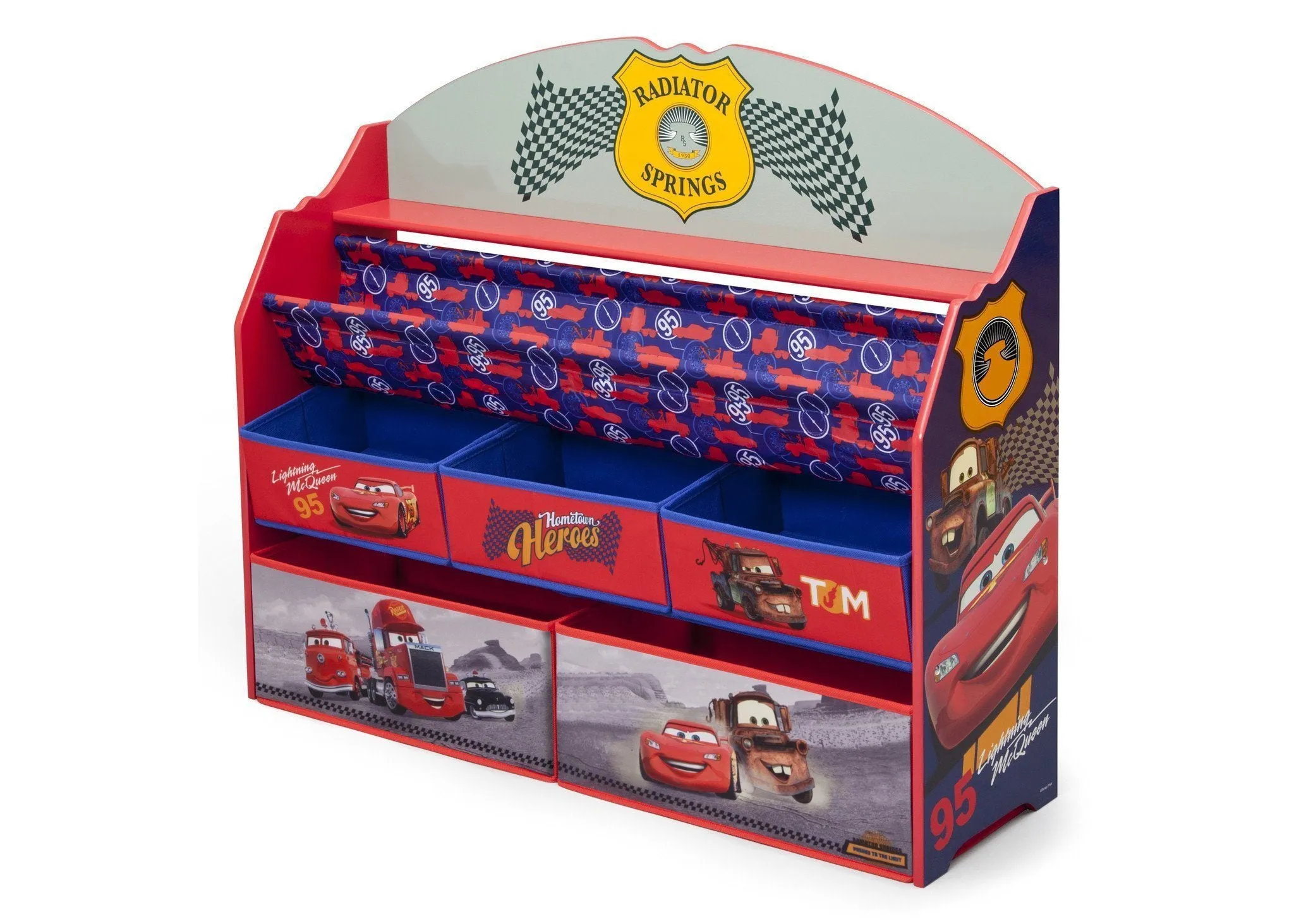 Cars Deluxe Book & Toy Organizer