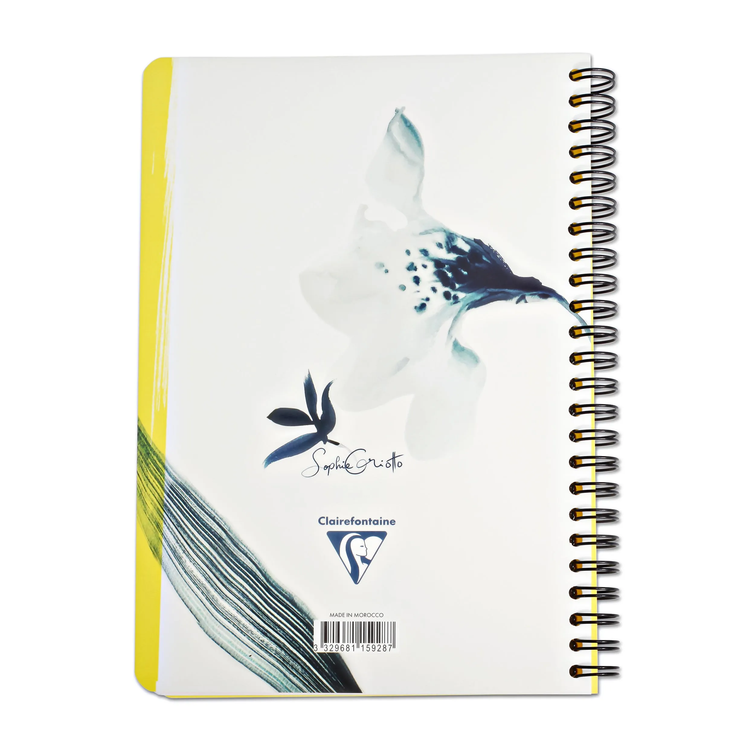 Clairefontaine Inkebana Wirebound Notebook A5 Lined with Dividers in Assorted Designs