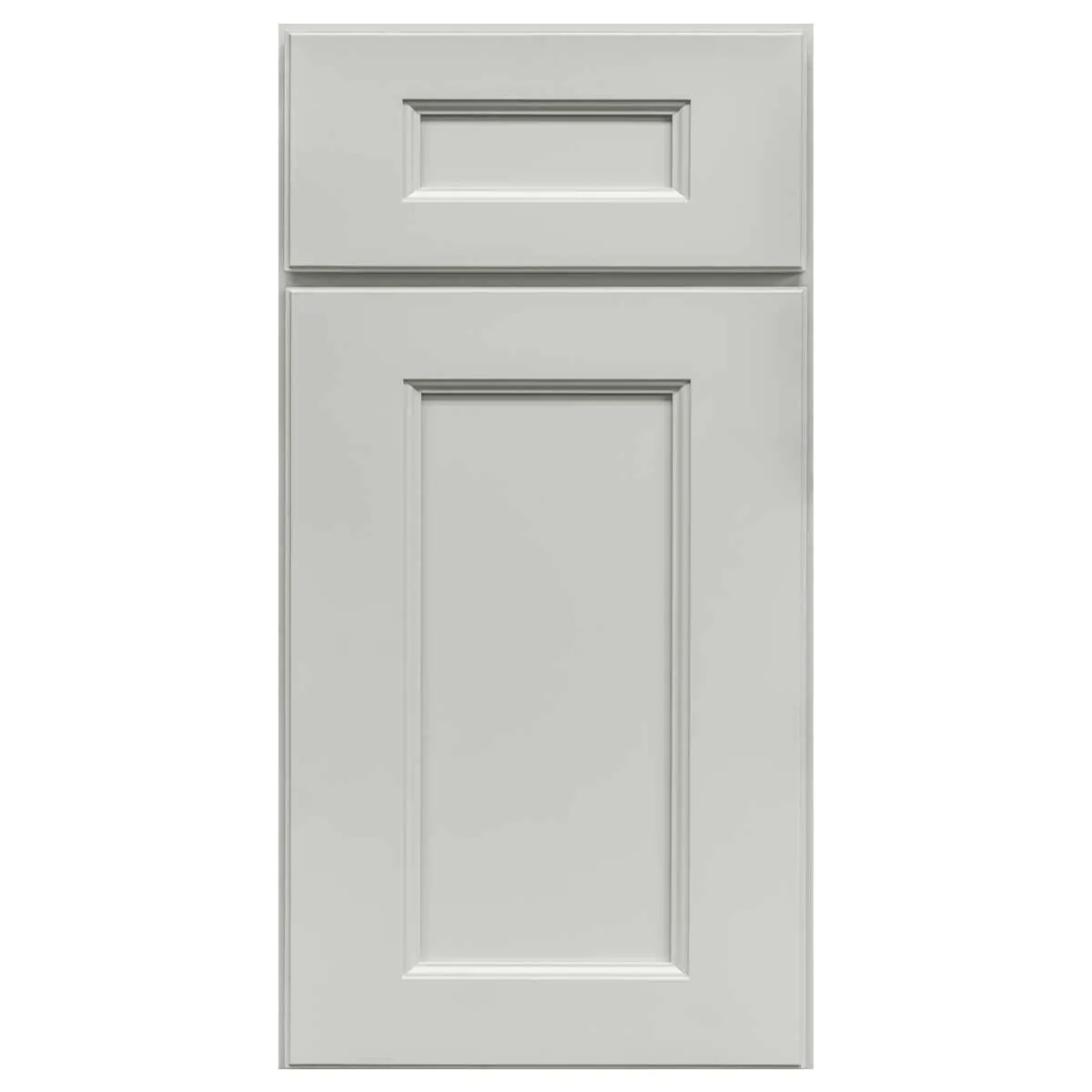 Diagonal Corner Kitchen Cabinet DC2442 Milan Pearl 24 in. width 42 in. height 12 in. depth