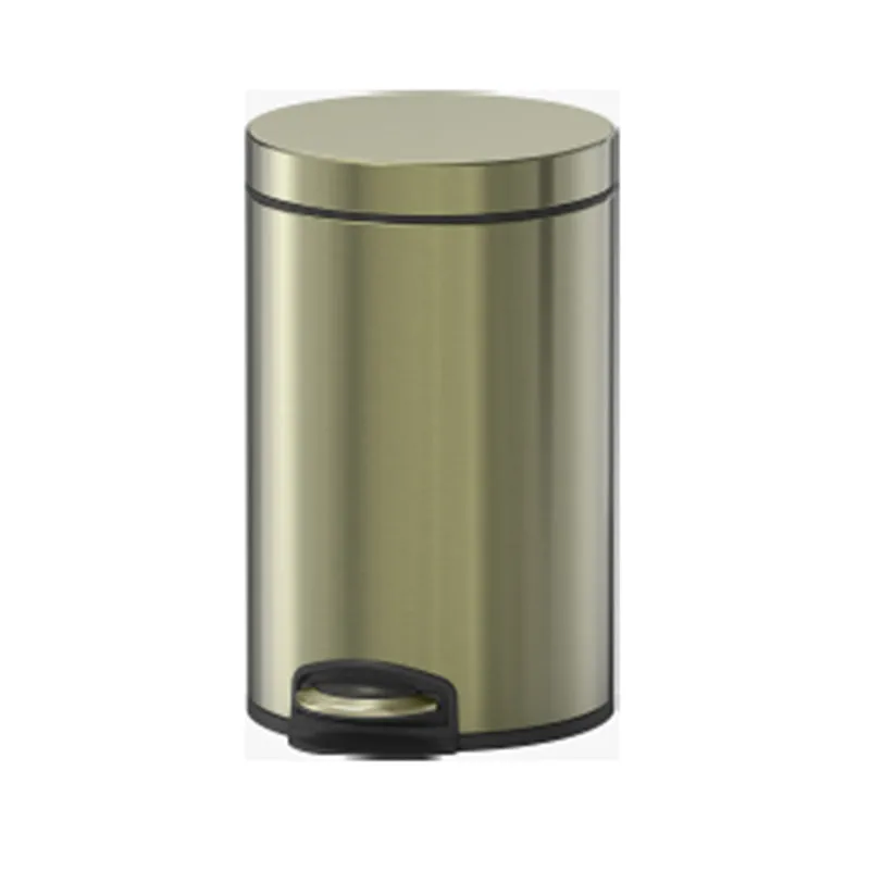 Dolores Metal Dustbin With Pedal - Big