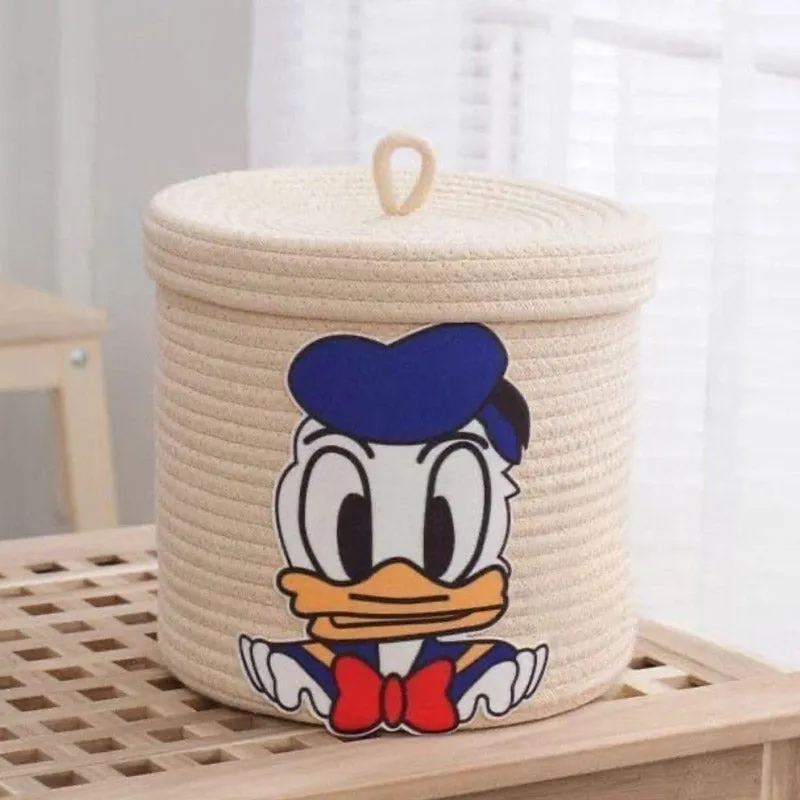 Donaldo Natural Fiber Kids Storage Basket