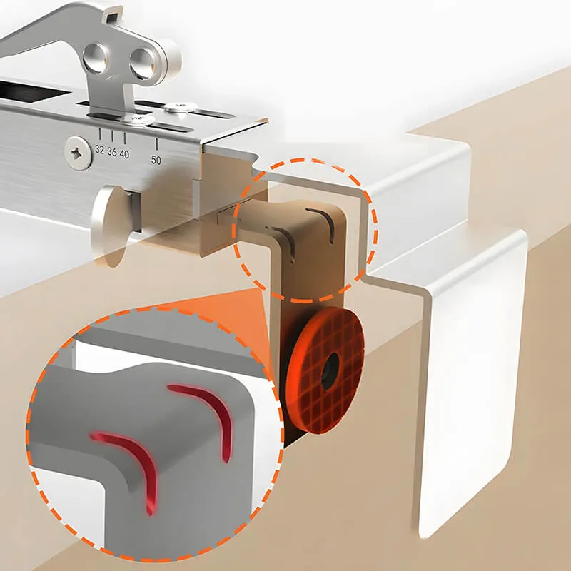 Drawer Front Panel Installation Clamps Mounting Tool | One-Touch Fixed