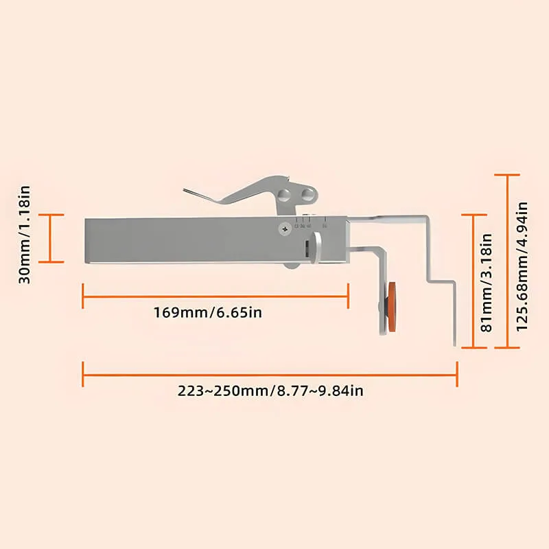 Drawer Front Panel Installation Clamps Mounting Tool | One-Touch Fixed