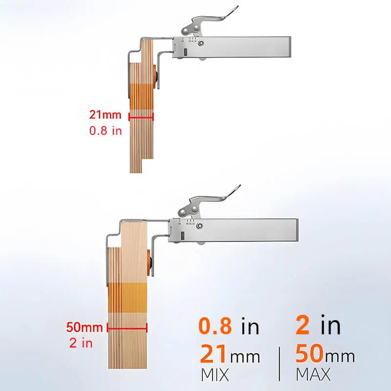 Drawer Front Panel Installation Clamps Mounting Tool | One-Touch Fixed