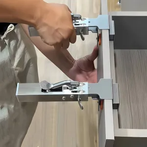 Drawer Front Panel Installation Clamps Mounting Tool | One-Touch Fixed