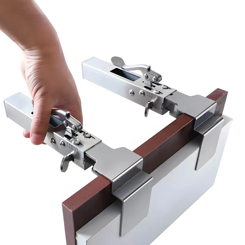 Drawer Front Panel Installation Clamps Mounting Tool | One-Touch Fixed