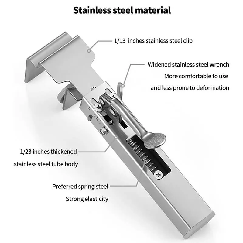 Drawer Front Panel Installation Clamps Mounting Tool | One-Touch Fixed