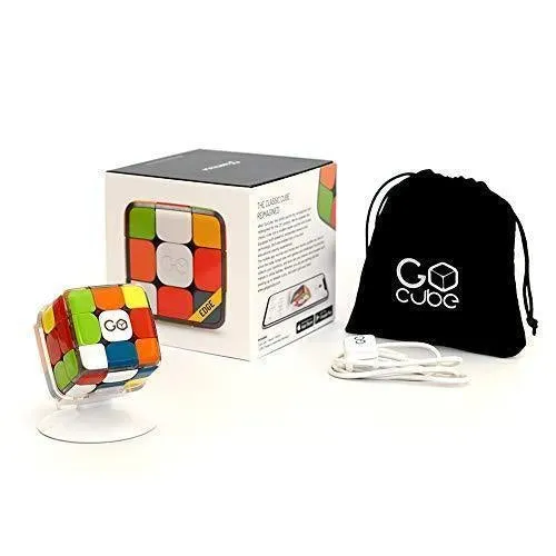 GoCube The Connected Electronic Bluetooth Rubik's Cube: Award-Winning app Enabled STEM Puzzle for All Ages. Free app