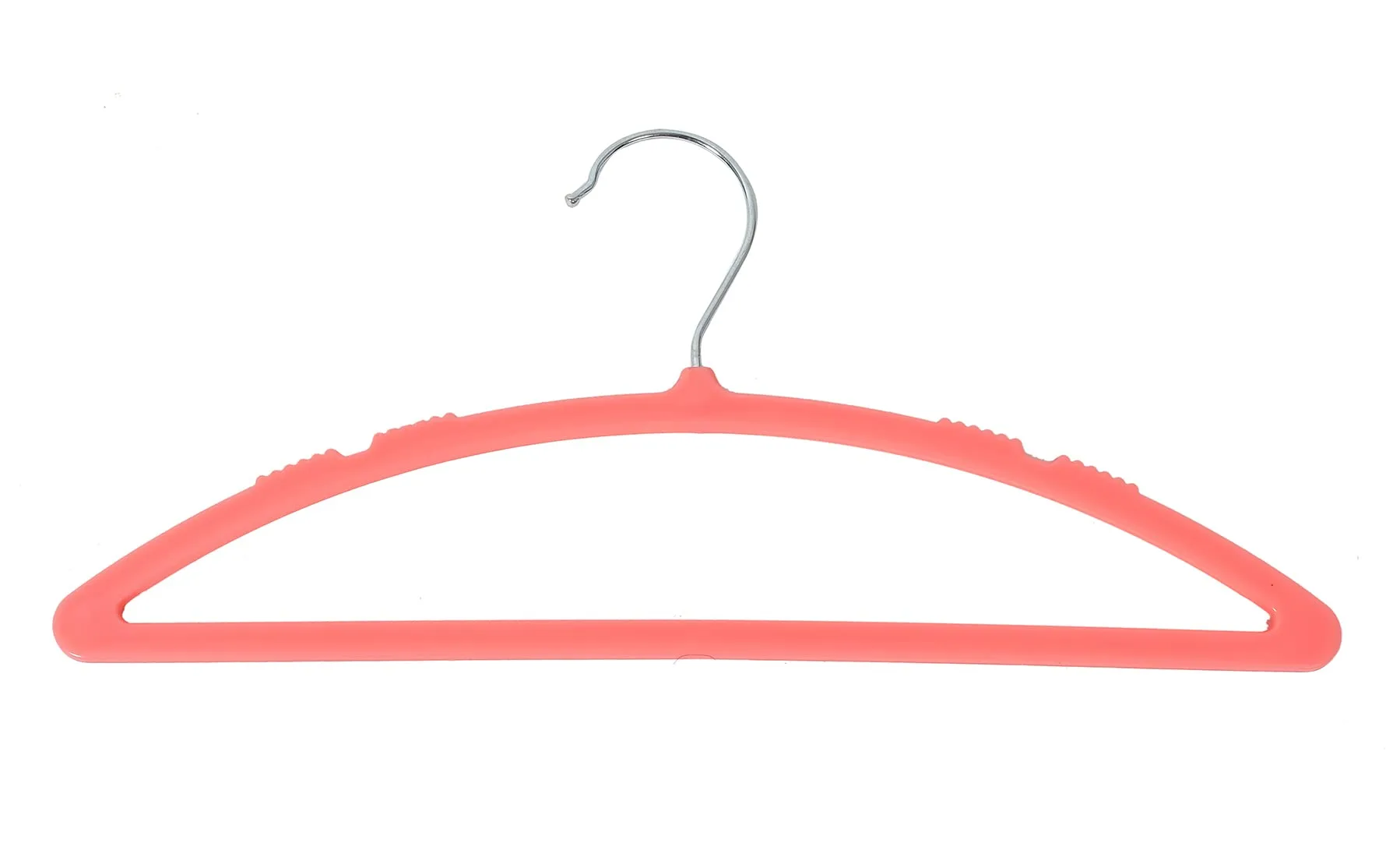 Heart Home 24 Pieces Non-Slip, Space Saving Plastic Closet Baby Hanger for Laundry & Everyday Use (Pink)-HS43HEARTH25733