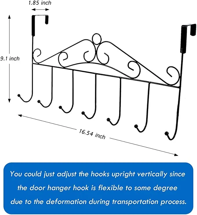 Homecomforts Over the Door Metal hanger