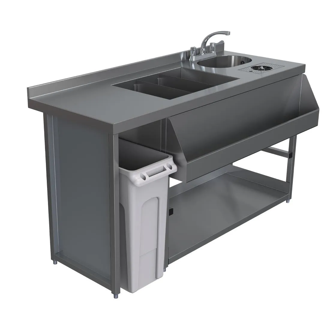 HS341 Parry Modular Bar Cocktail Station with Bin Void MB-CSV15