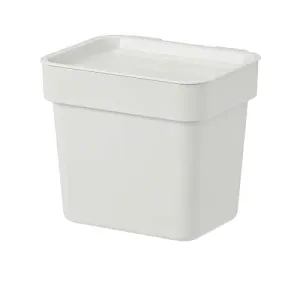 Ikea Plastic Manual-Lift Bin (Light Grey, 101 oz, 3 L)