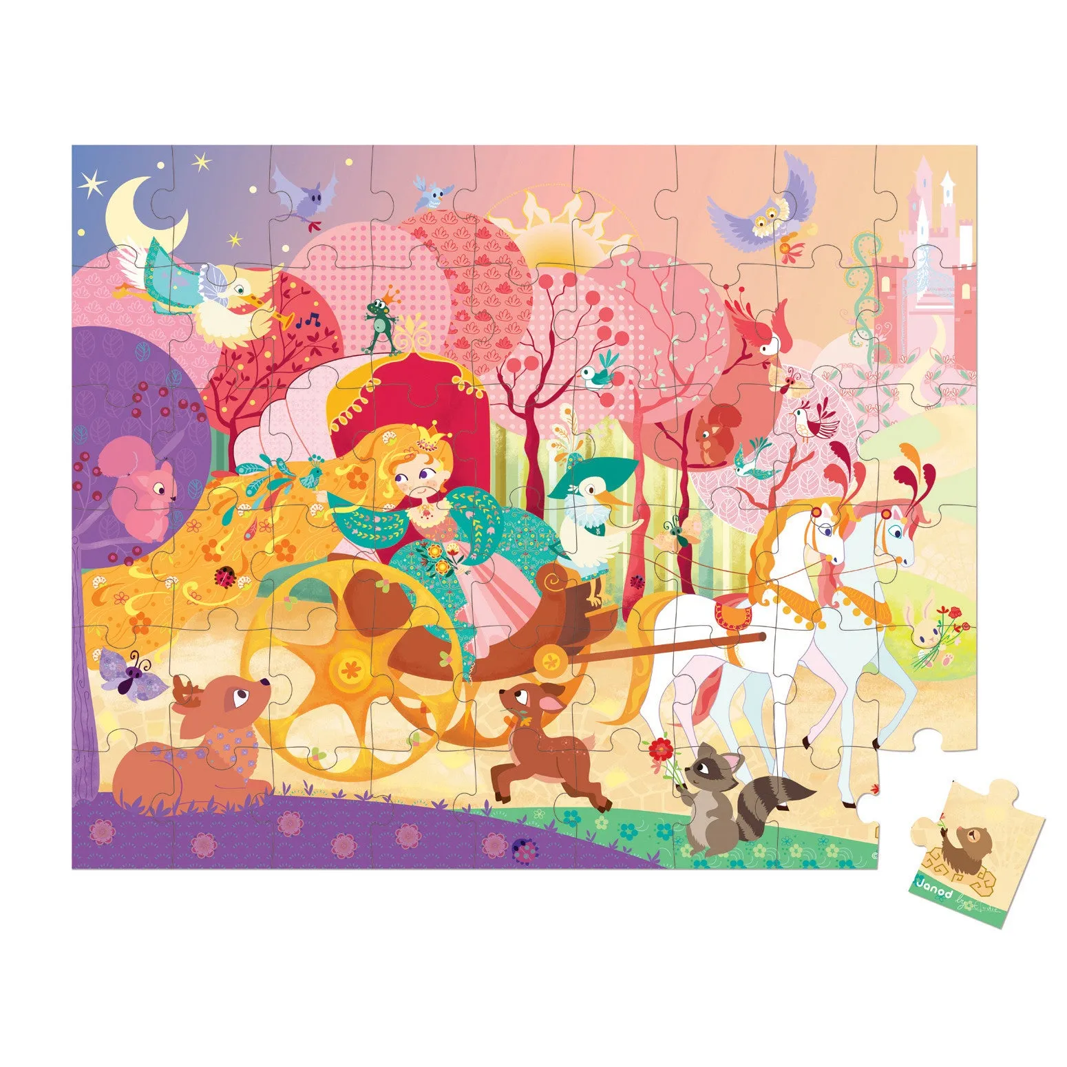 Janod Hat Boxed Princess Puzzle