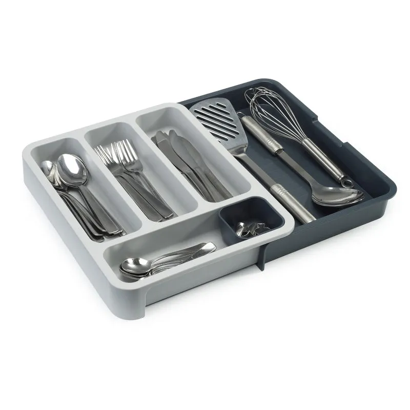 Joseph Joseph Versliy Drawer Store Grey Cutlery Tray | 6 x 12 x 12 inches