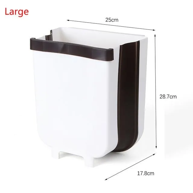 Kitchen Cabinet Door Hanging Wall Mounted Waste Storage Bin