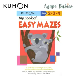 Kumon My Book of Easy Mazes (2-4 Years)