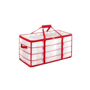 Large Plastic Christmas Storage Container with Lid