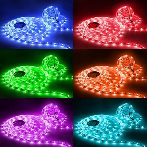 Led Strip Lights 32.8ft Waterproof Flexible Tape Lights