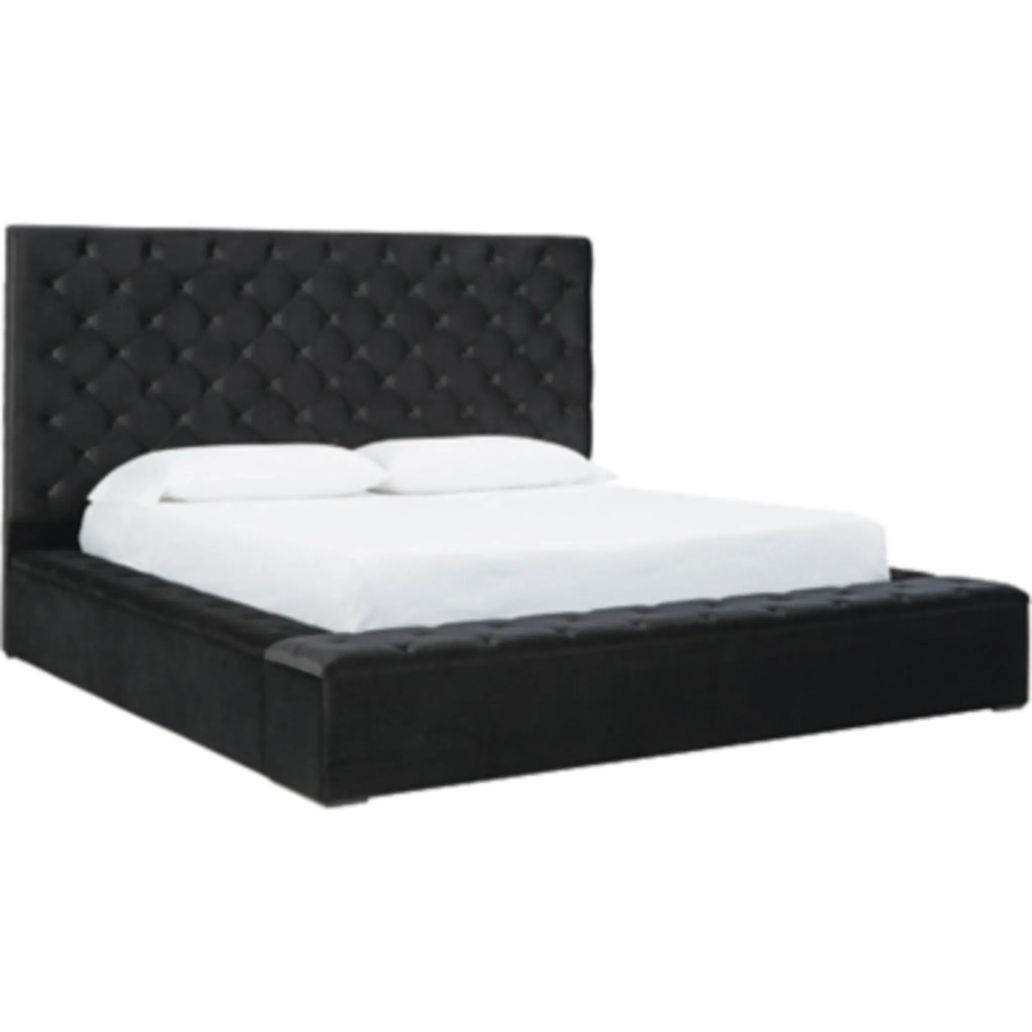 Lindenfield King Upholstered Bed - Silver