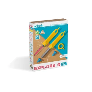 Makedo Upcycled Cardboard Construction Toolkit - EXPLORE