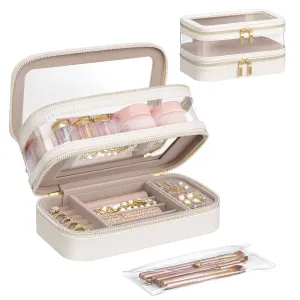 Makeup Bag with Mirror