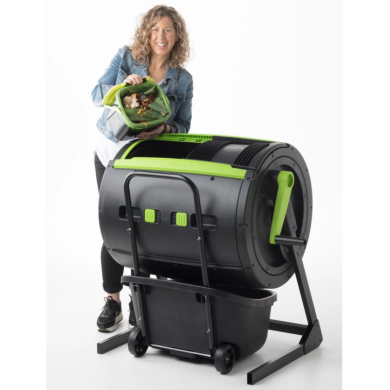 Maze 245 litre Compost Tumbler & Accessories