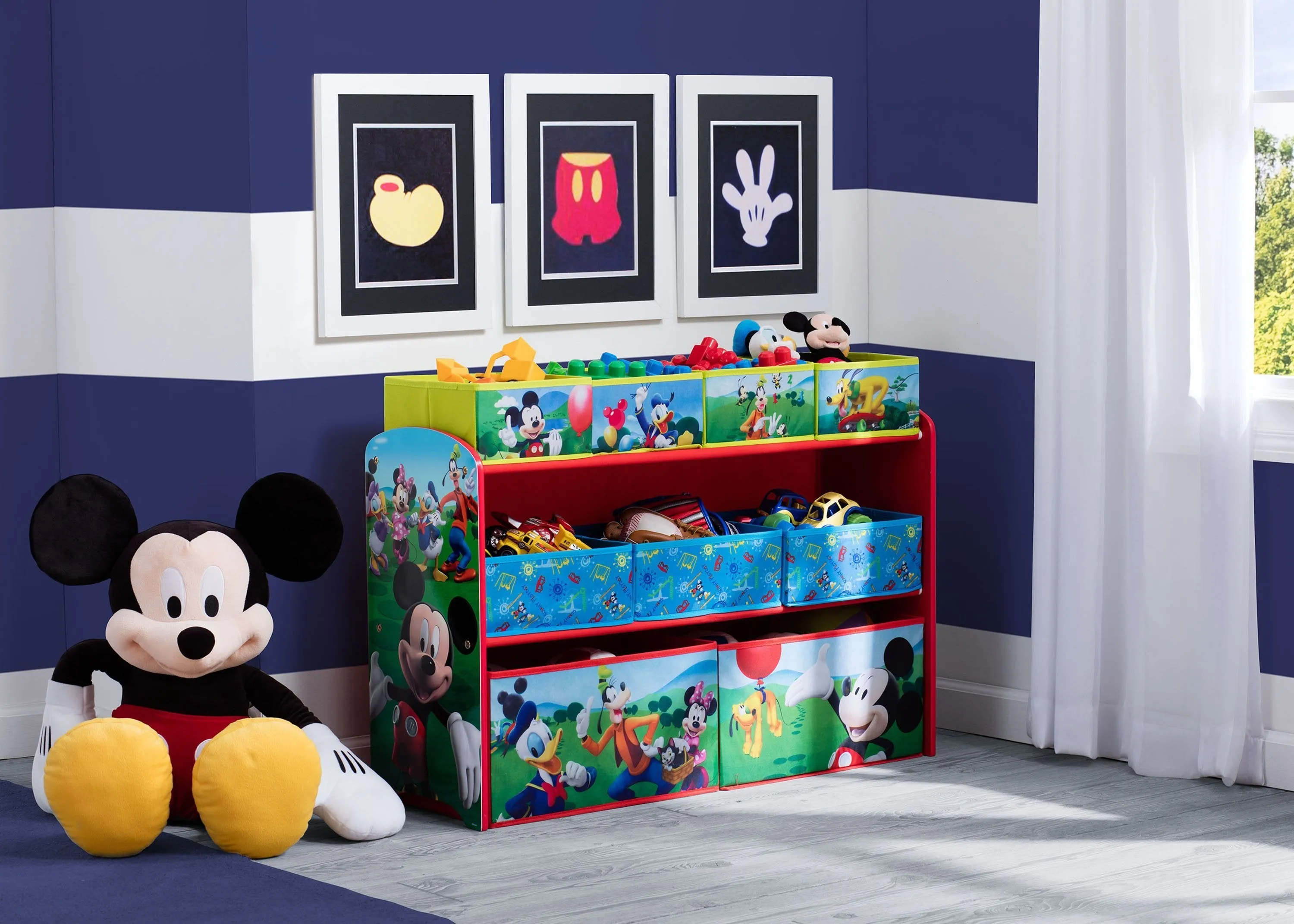 Mickey Mouse Deluxe Multi-Bin Toy Organizer