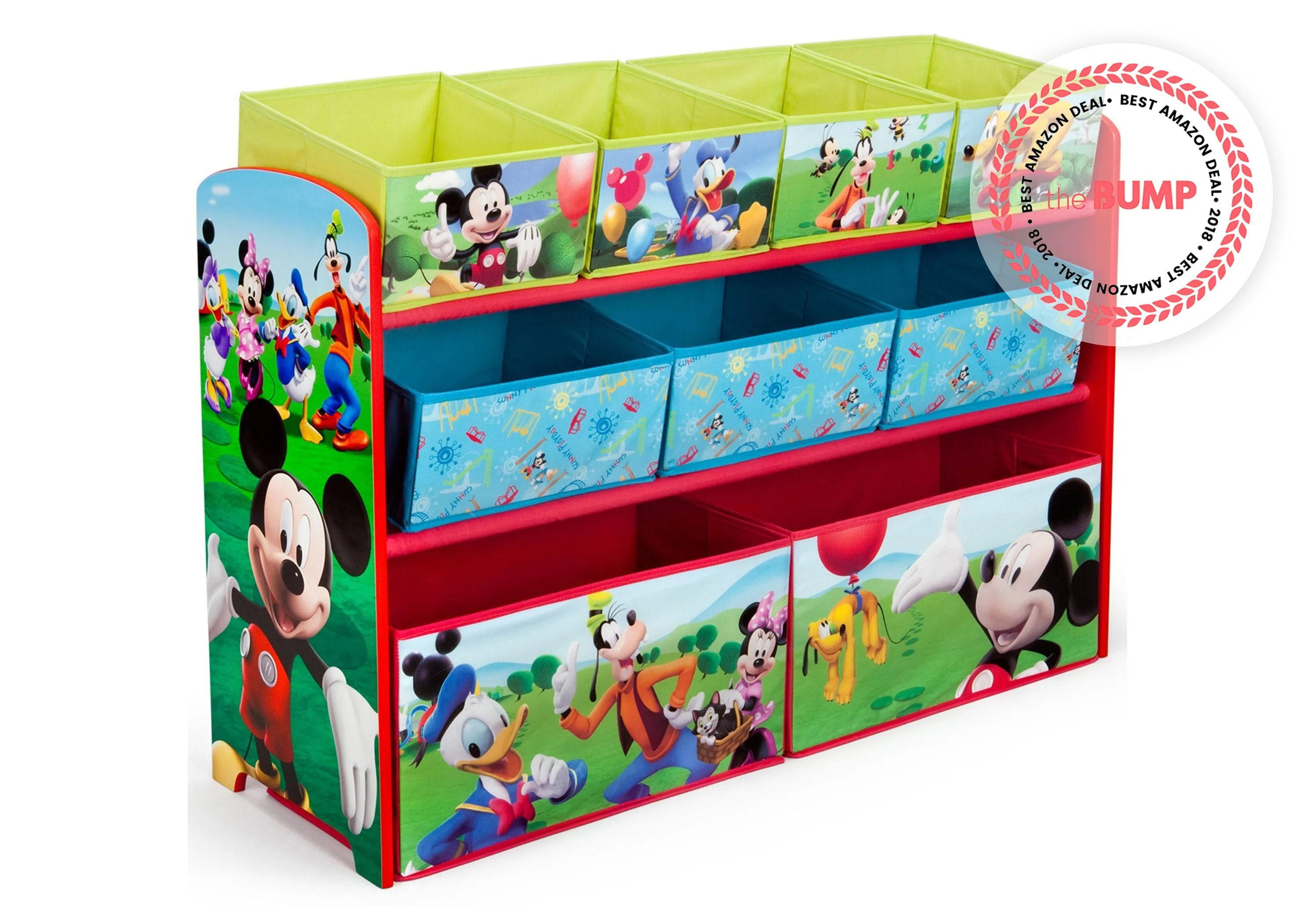 Mickey Mouse Deluxe Multi-Bin Toy Organizer