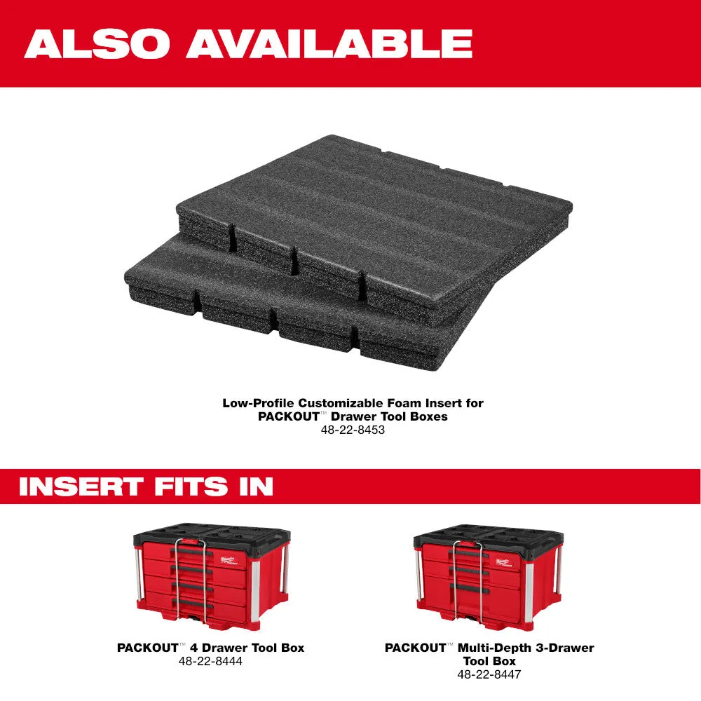 Milwaukee 48-22-8444 PACKOUT 4 Drawer Tool Box