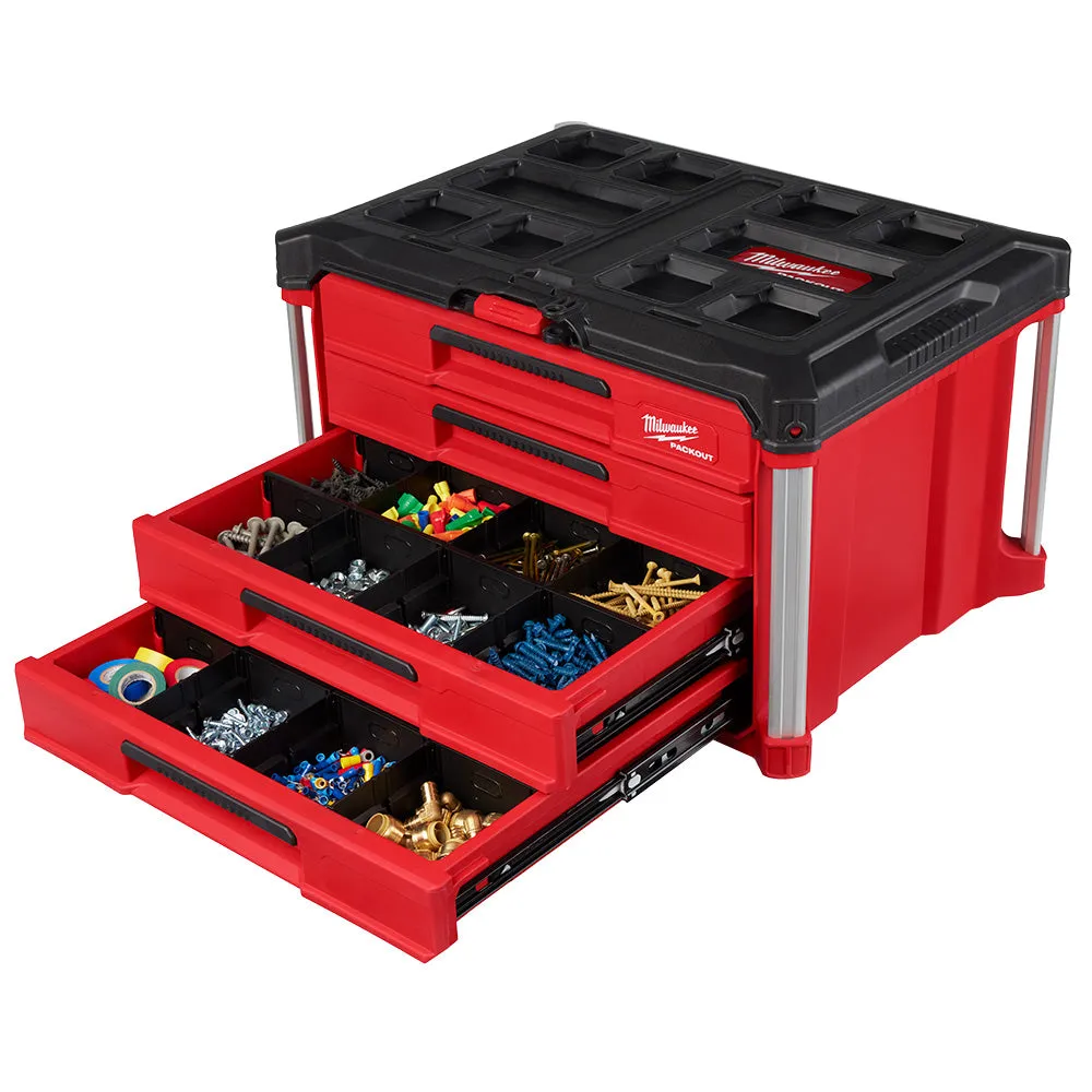 Milwaukee 48-22-8444 PACKOUT 4 Drawer Tool Box