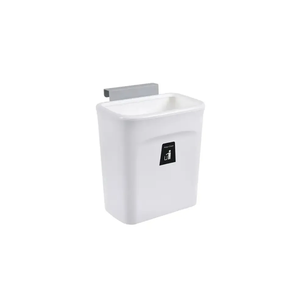 MODECO Dustbin | Kitchen Hanging Dustbin | Rubbish Bin | 9L | Recycle Bin | Dustbin Wall Mounted