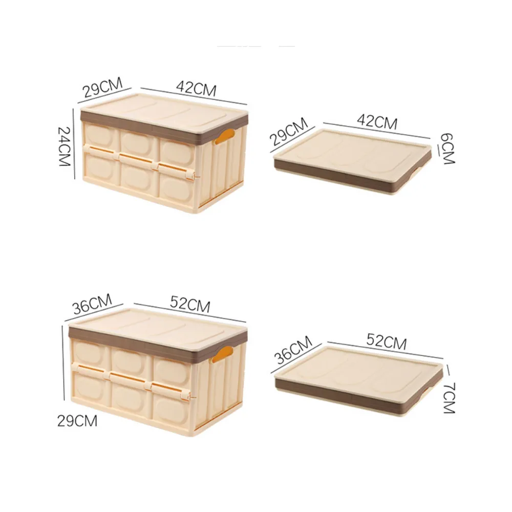 Movable Household Collapsible & Foldable Storage Box