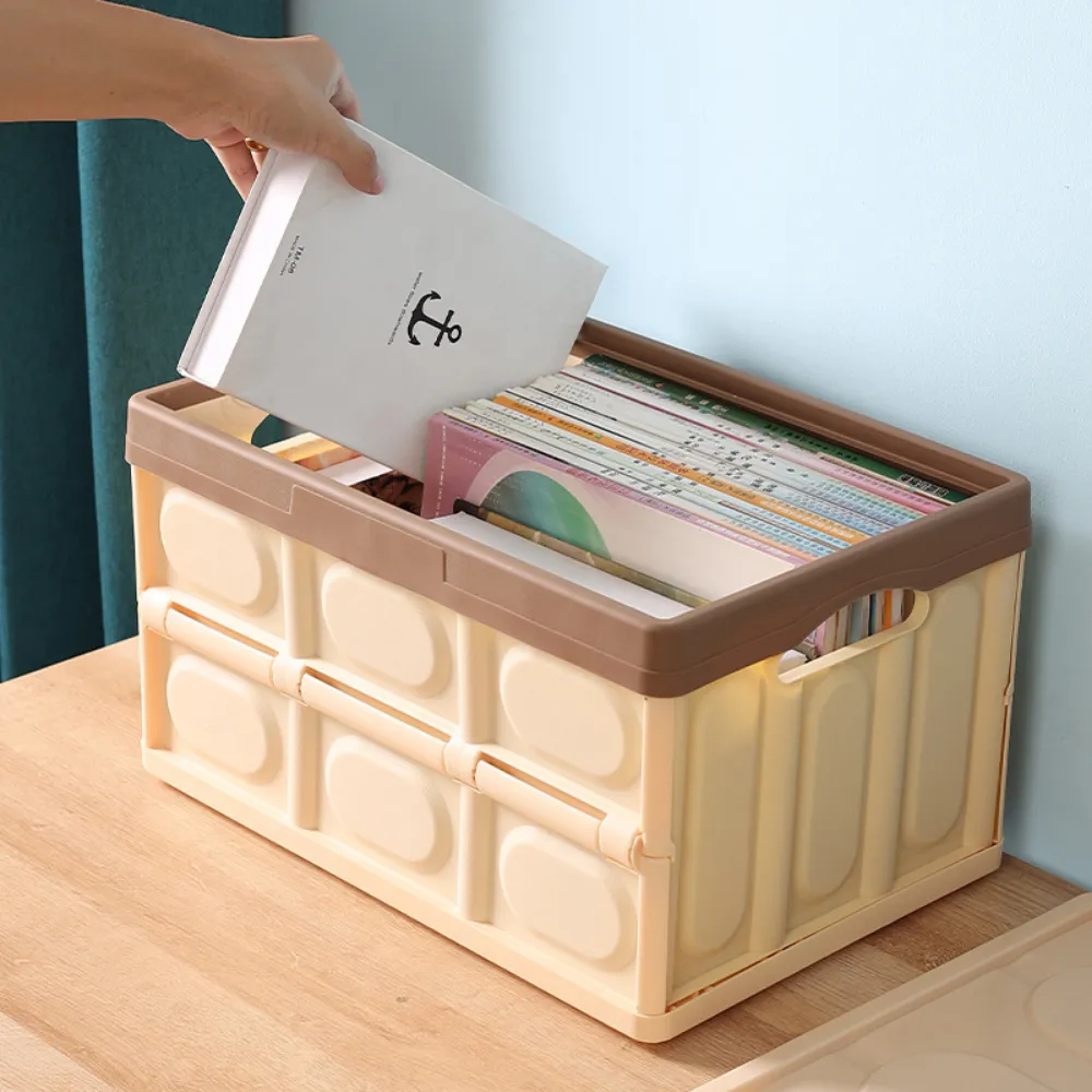 Movable Household Collapsible & Foldable Storage Box