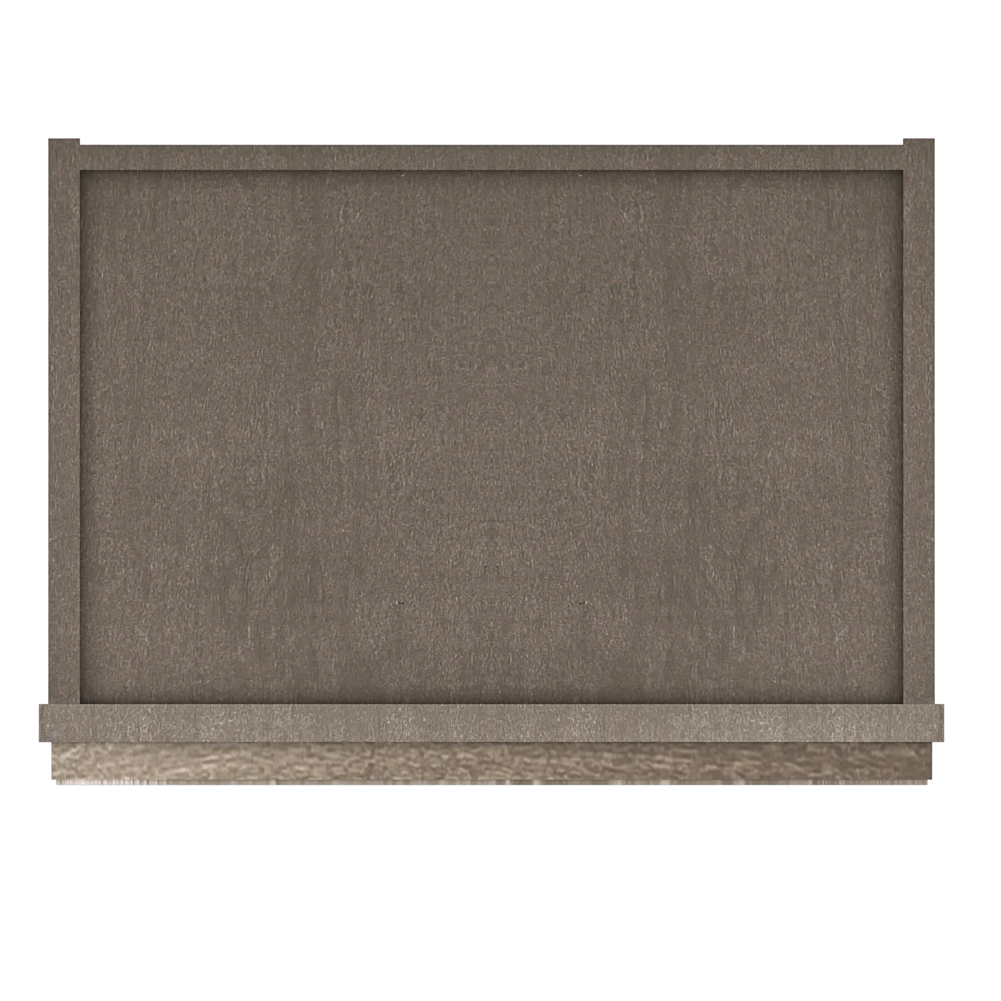 Mullion Door Wall Kitchen Cabinet WMD1830 Milan Slate 18 in. width 30 in. height 12 in. depth