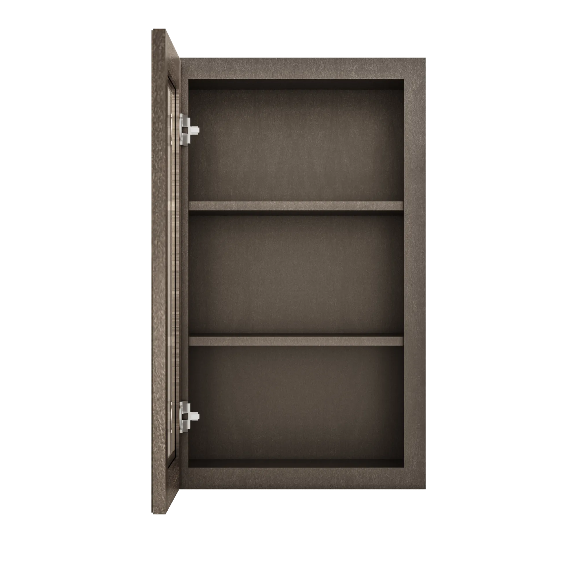 Mullion Door Wall Kitchen Cabinet WMD1830 Milan Slate 18 in. width 30 in. height 12 in. depth