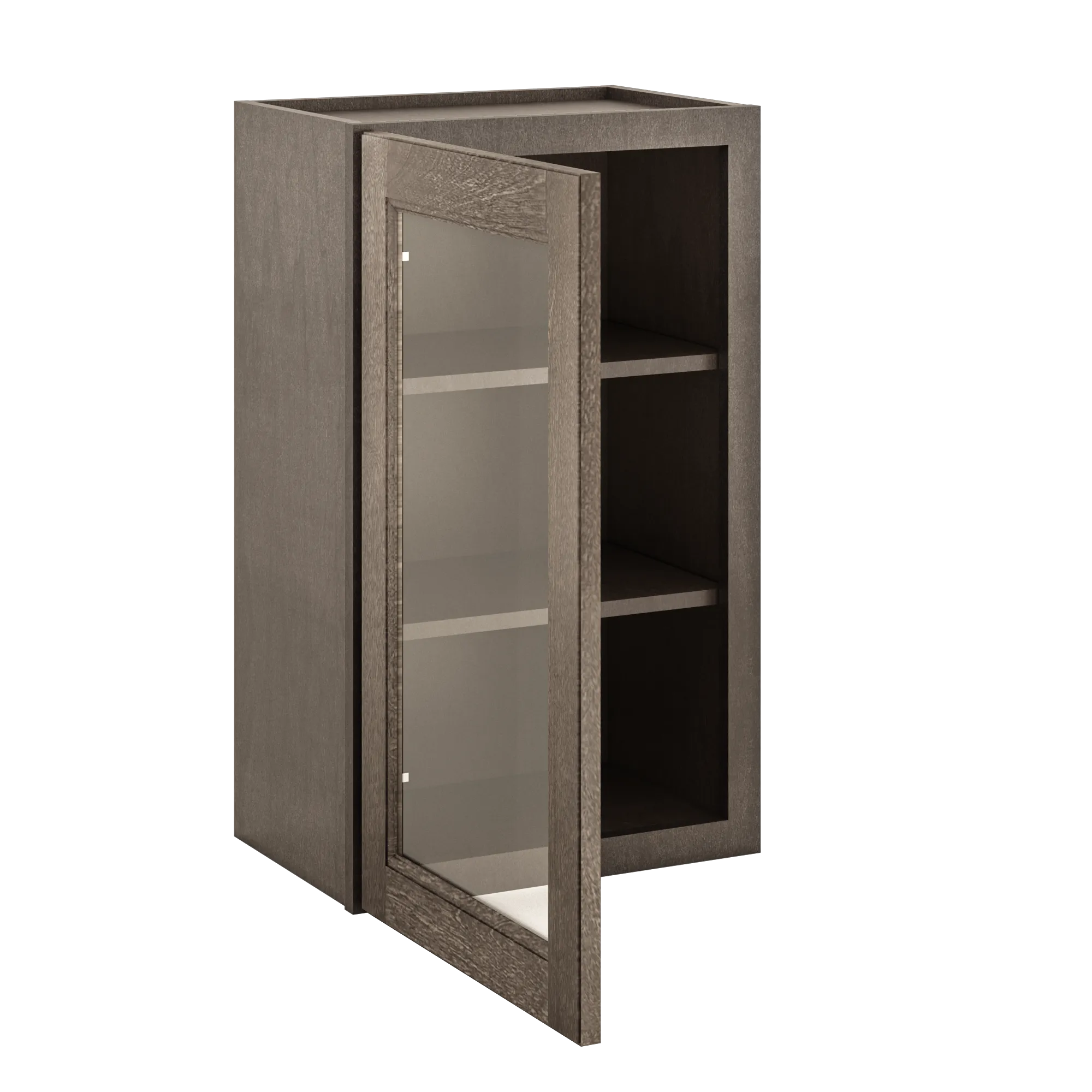 Mullion Door Wall Kitchen Cabinet WMD1830 Milan Slate 18 in. width 30 in. height 12 in. depth