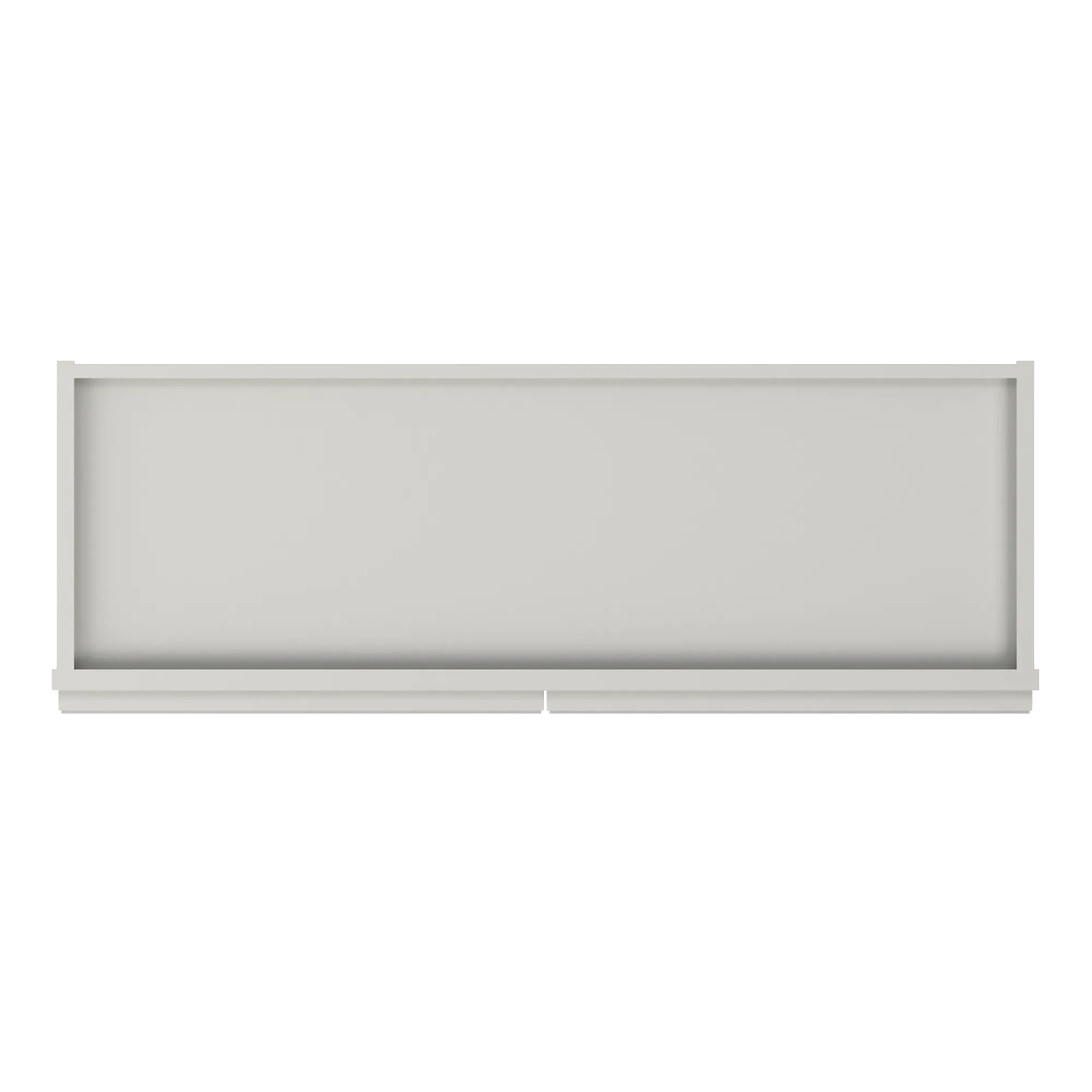 Mullion Door Wall Kitchen Cabinet WMD3630 Milan Pearl 36 in. width 30 in. height 12 in. depth