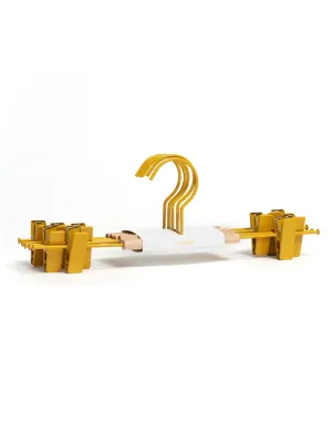 Mustard Made Adult Clip Hangers in Mustard Yellow