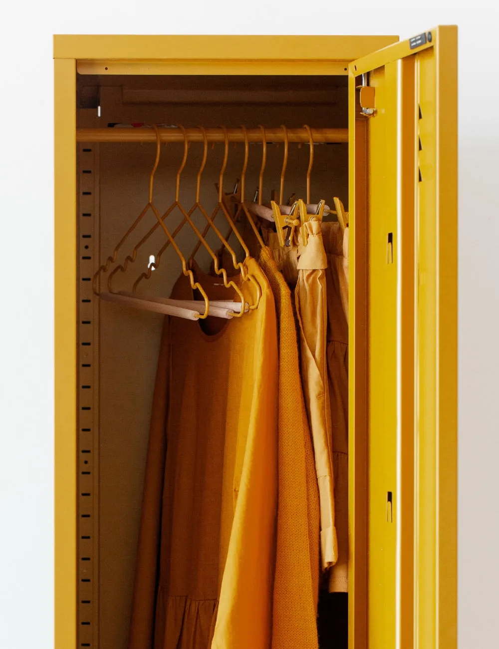 Mustard Made Adult Clip Hangers in Mustard Yellow