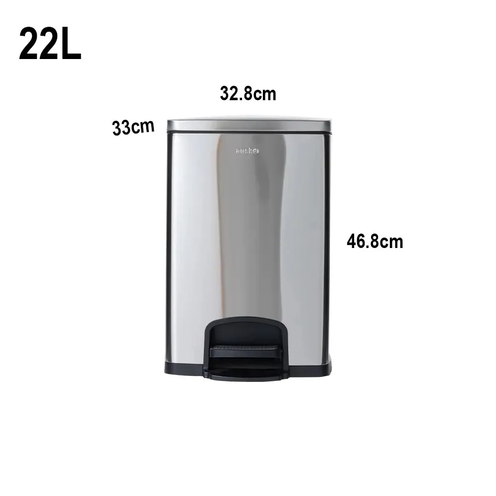 N2101 Dustbin | 22L, 30L, 50L | Pedal Bin Soft Closing | Trash Bin | Dustbin for Kitchen | Bin