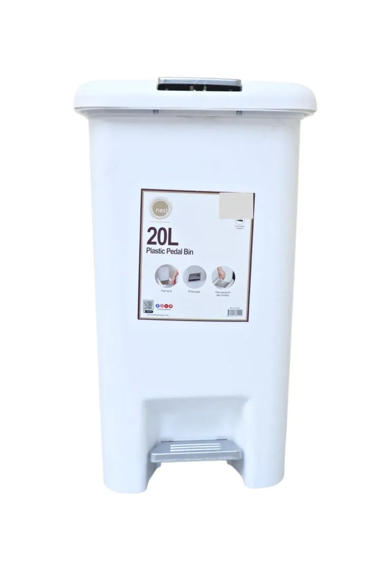 Nest Design Lab Plastic Pedal Bin - 20L