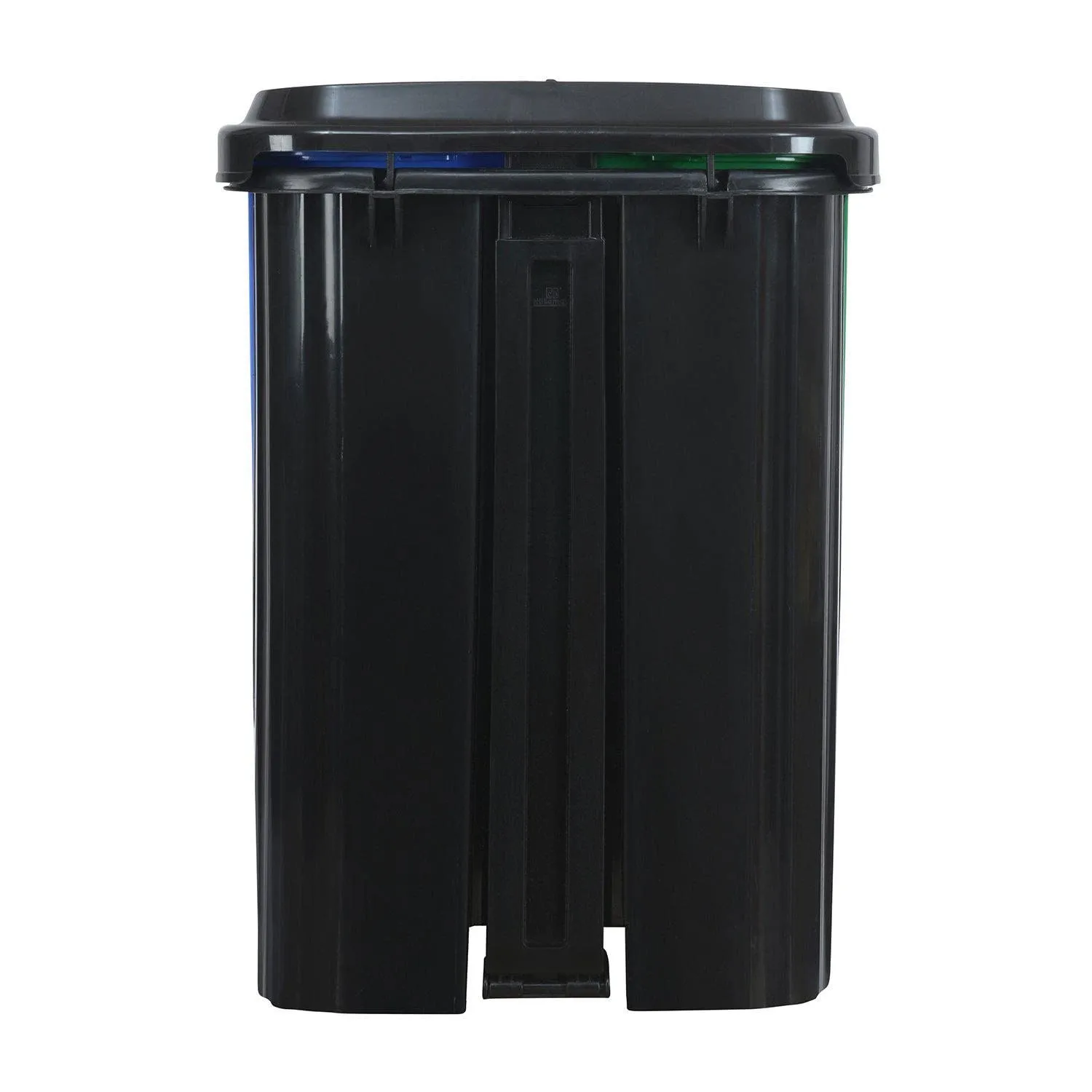 Nilkamal 10 Liter Twin Dustbin (Blue & Green)