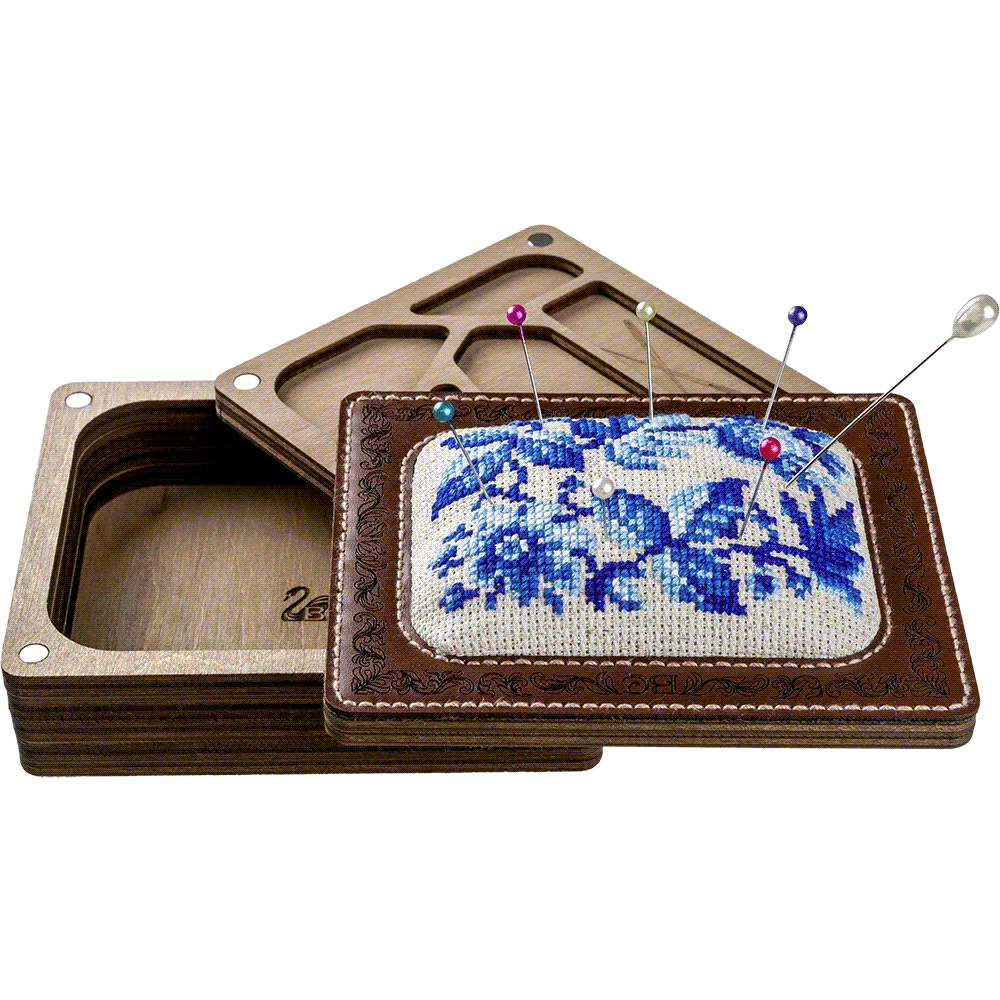 Pin Cushion Kit - Needlecraft Storage Box - Needle Storage Pin