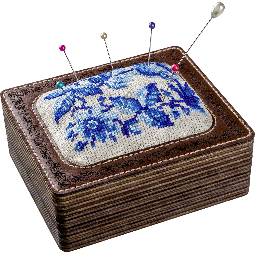 Pin Cushion Kit - Needlecraft Storage Box - Needle Storage Pin