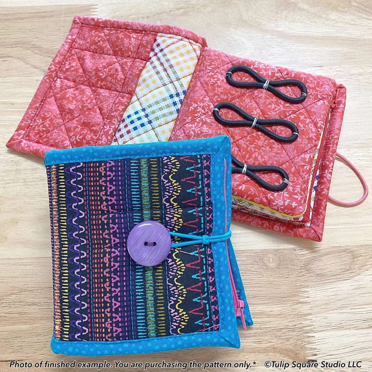 Sewing Kit Book Style Organizer Downloadable Pattern