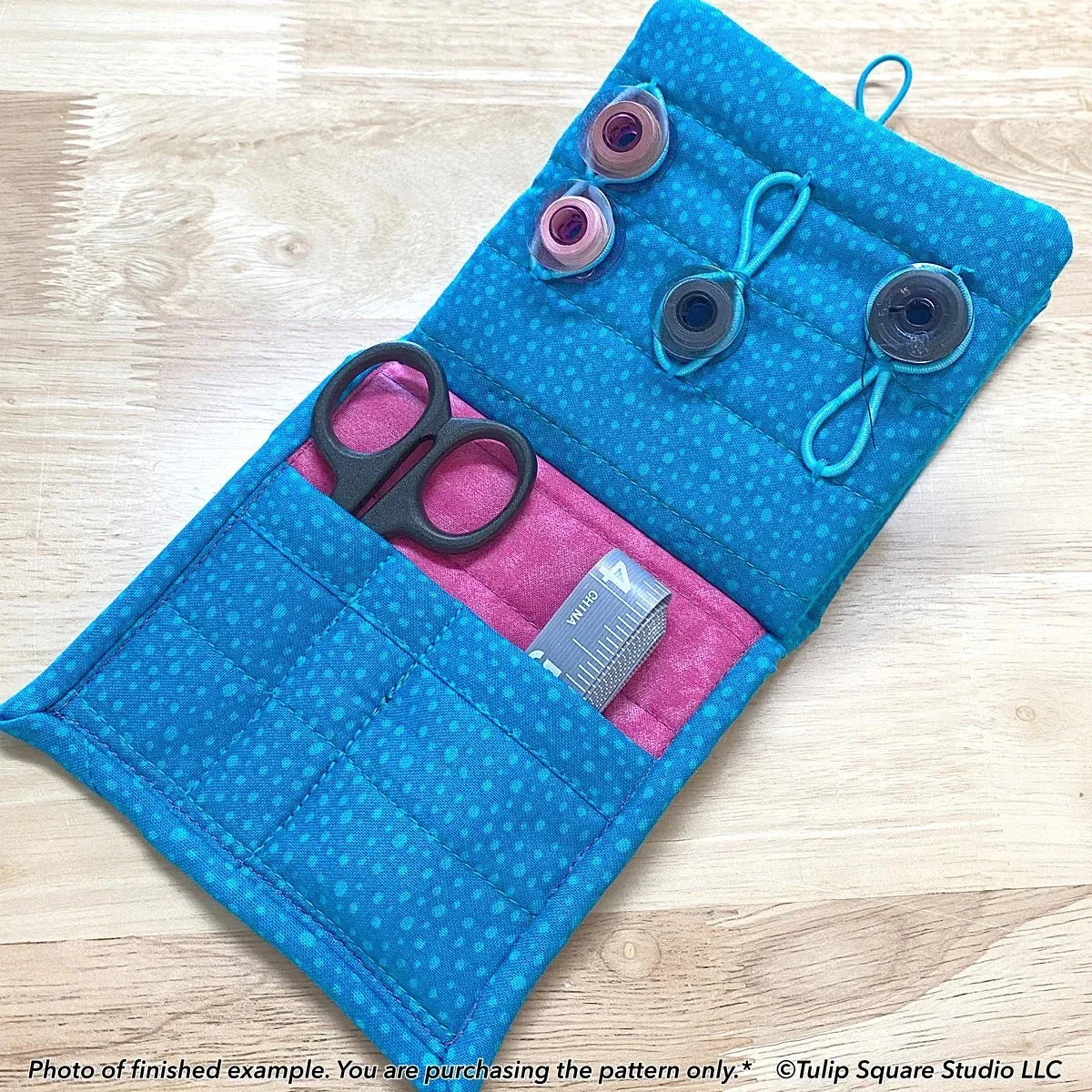 Sewing Kit Book Style Organizer Downloadable Pattern