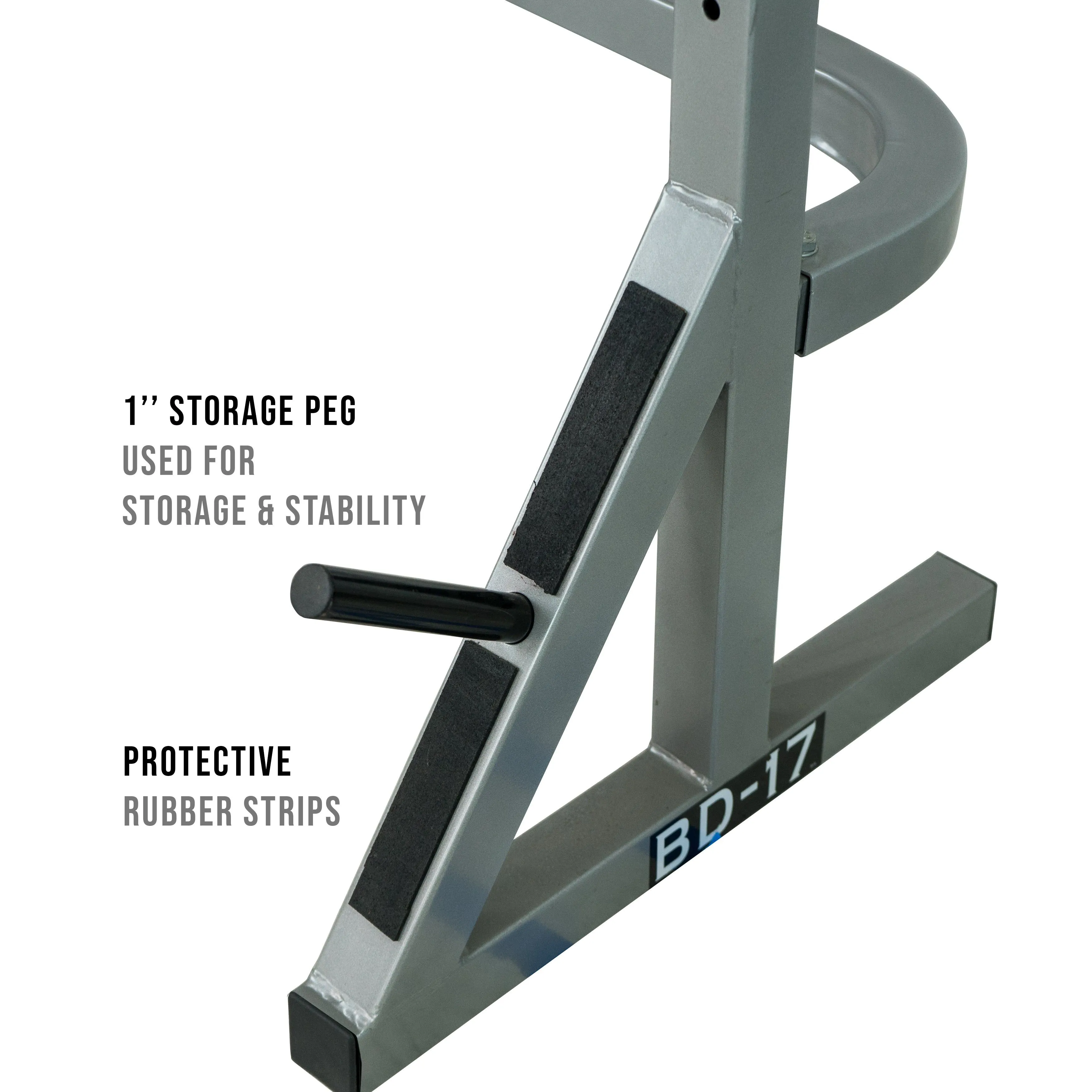 Squat Stand w/ Plate Storage and Bar Catch